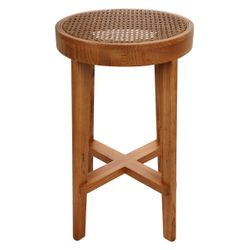 Cape Byron Rattan Kitchen Stool - Natural