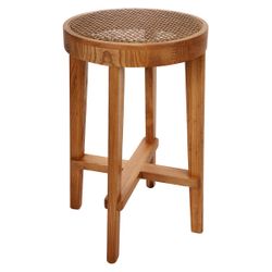 Cape Byron Rattan Kitchen Stool - Natural