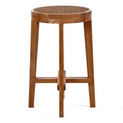 Cape Byron Rattan Kitchen Stool - Natural