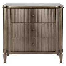 Arielle 3 Drawer Chest - Antique Gold