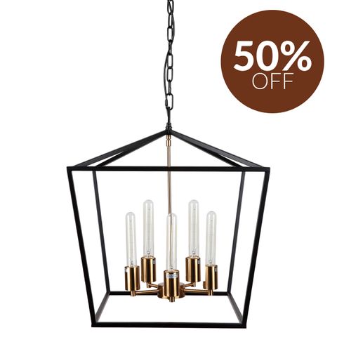 Le Mans Pendant - Medium Black