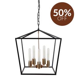 Le Mans Pendant - Medium Black