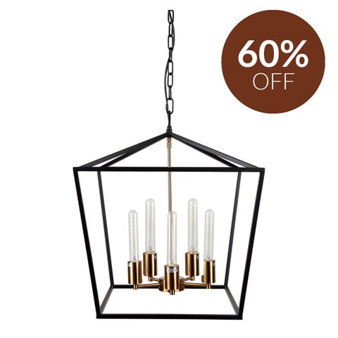 Le Mans Pendant - Medium Black