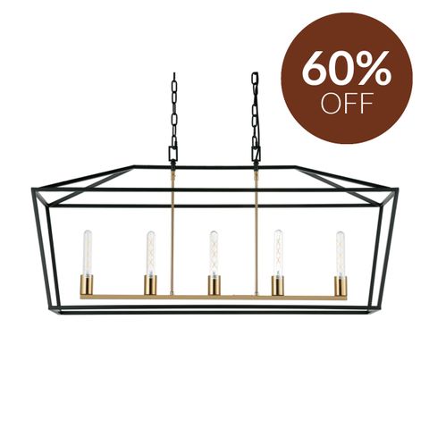 Le Mans Pendant - Large Black