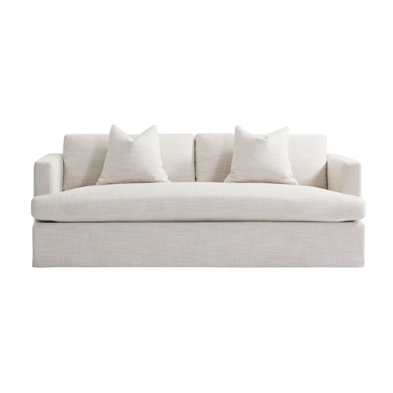 Birkshire 3 Seater Slip Cover Sofa - Off White Linen