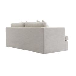 Birkshire 3 Seater Slip Cover Sofa - Off White Linen