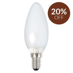 Globe LED Candle - Pearl E14