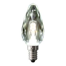 Globe LED Candle Crystal 4W 2700K Clear E14 Dimmable