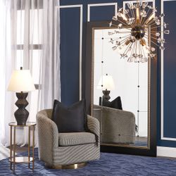 Columbo Floor Mirror - Black - OUTLET NSW