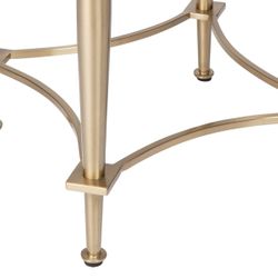 Jak Glass Side Table - Gold