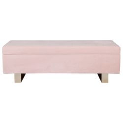 Plush Upholstery Swatch - Blush Velvet