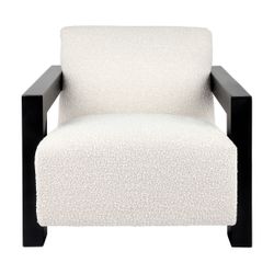 Lennon Arm Chair - Ivory Boucle