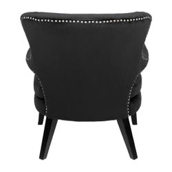 Blake Arm Chair - Black Velvet