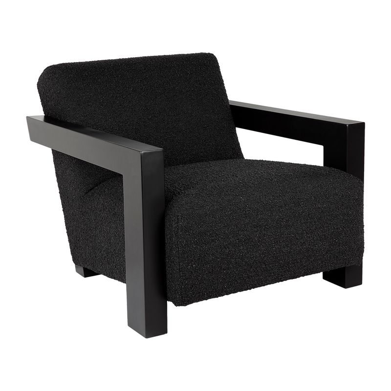 Lennon Arm Chair - Black Onyx Boucle