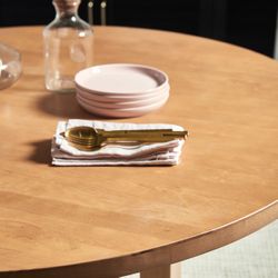 Leeton Round Dining Table - Natural