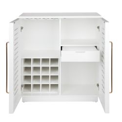 Loft Bar Cabinet - White