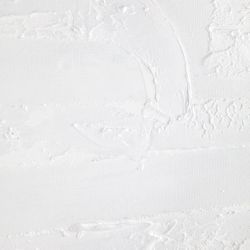 Clean Lines Oil On Canvas Painting - White - OUTLET NSW