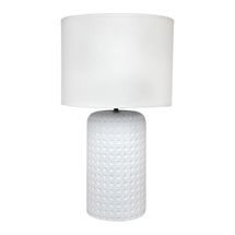 Patronga Table Lamp - White