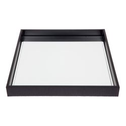 Miles Mirrored Tray Black Range