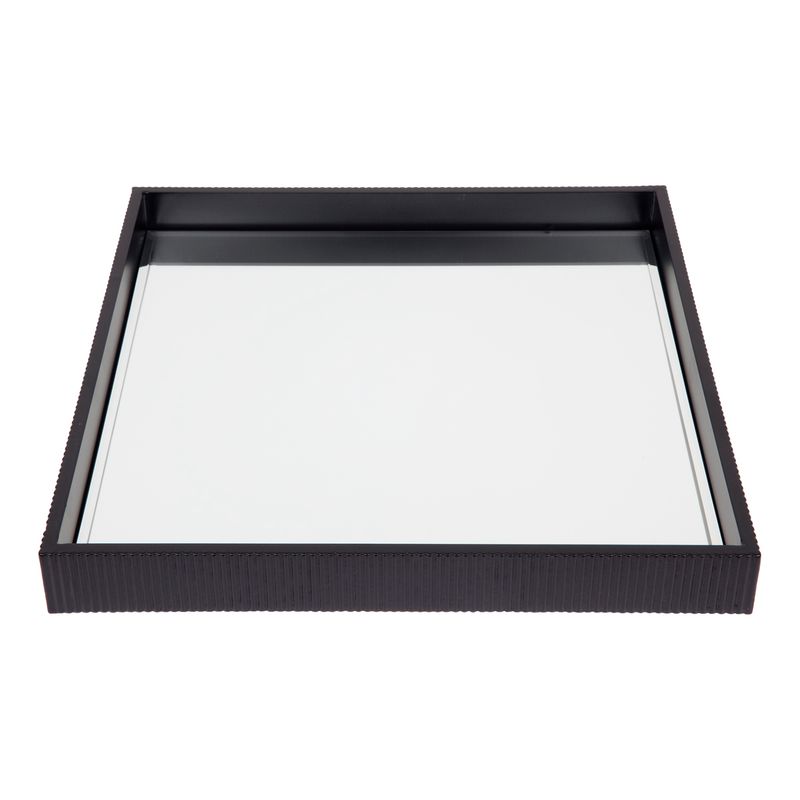 Miles Mirrored Tray Black Range