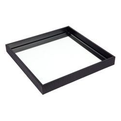 Miles Mirrored Tray Black Range