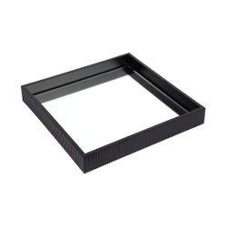 Miles Mirrored Tray Black Range