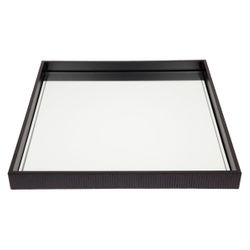 Miles Mirrored Tray Black Range