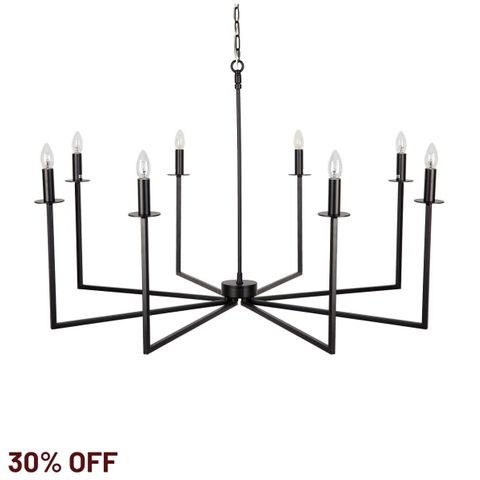 Cohen Chandelier - Black