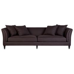 Tailor 3 Seater Sofa - Black Linen