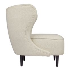 Abigail Occasional Chair - White Boucle