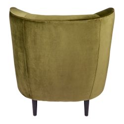 Abigail Occasional Chair - Olive Velvet