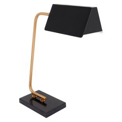 Belfast Marble Desk Lamp - Black