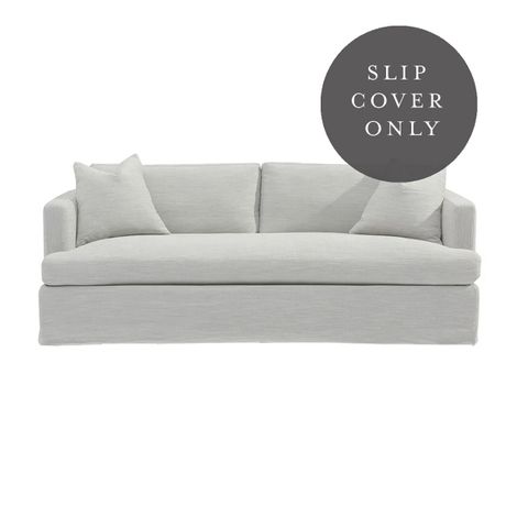 Birkshire 3 Seater Sofa SLIP COVER ONLY - Grey Linen