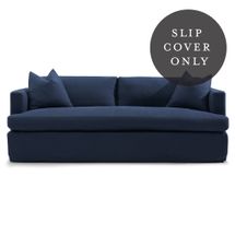Birkshire 3 Seater Sofa SLIP COVER ONLY - Navy Linen
