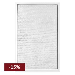 White Ripples Canvas Painting