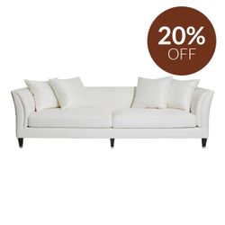 Tailor 3 Seater Sofa - Ivory Linen