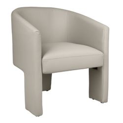 Kylie Dining Chair - Soft Grey Vegan Leather