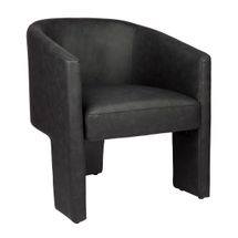 Kylie Dining Chair - Black Vegan Leather