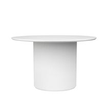 Arlo Round Dining Table - 1.2m White