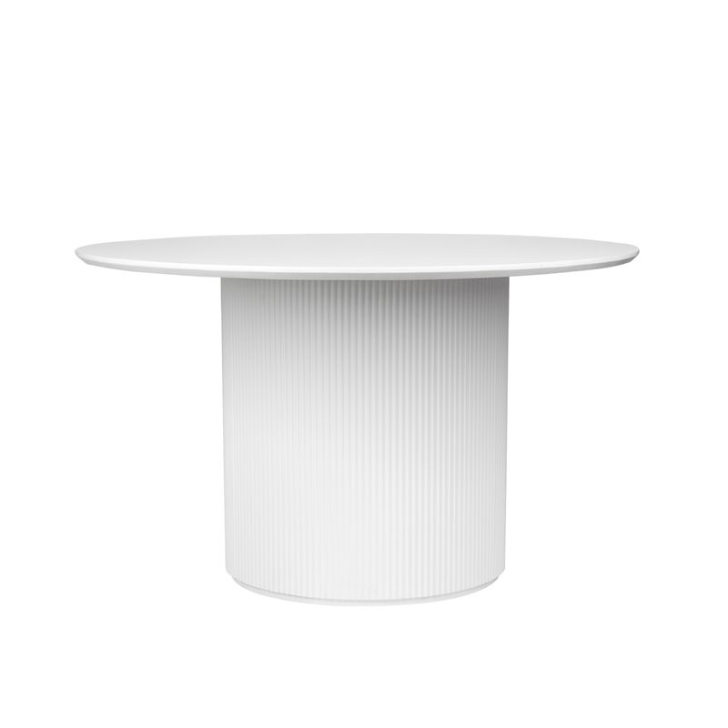 Arlo Round Dining Table - 1.2m White