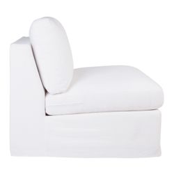 Birkshire Slip Cover Occasional Chair - White Linen