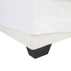 Birkshire Slip Cover Occasional Chair - White Linen