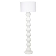 Abstract Floor Lamp - White