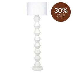 Abstract Floor Lamp - White