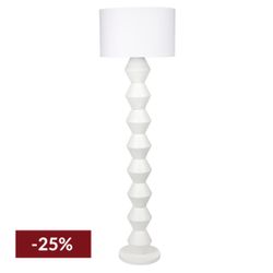 Abstract Floor Lamp - White