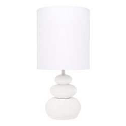 Koa Table Lamp - White Matt Ceramic