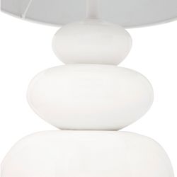 Koa Table Lamp - White Matt Ceramic