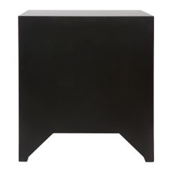 Ariana Bedside Table - Large Black
