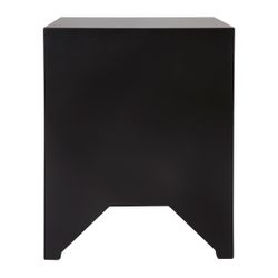 Ariana Bedside Table - Small Black