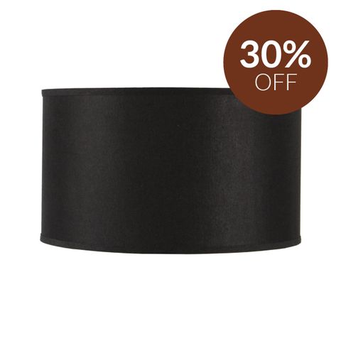 Left Bank Drum Shade - Black
